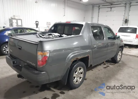 2008 Honda Ridgeline Rtl из США, поврежденный, VIN 2HJYK16508H500636